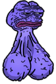 Eggmon, the purple mascot of $EGG